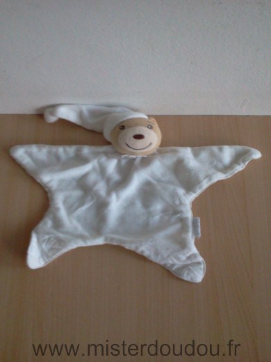 Doudou Ours Kaloo Blanc 