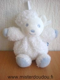 Doudou Ours Kaloo Blanc bleu 