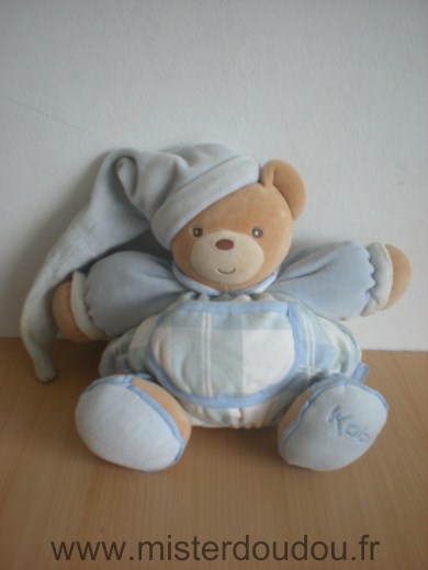 Doudou Ours Kaloo Bleu 