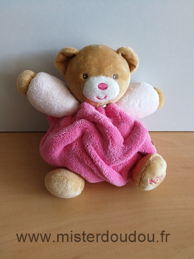 Doudou Ours Kaloo Rose 