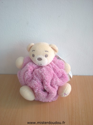 Doudou Ours Kaloo Rose 