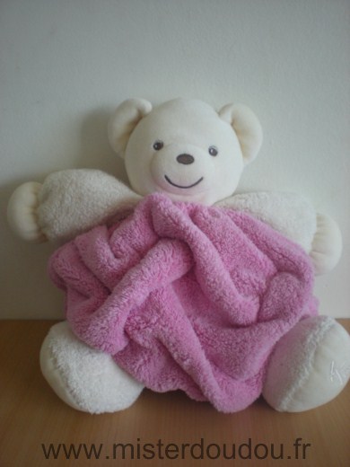 Doudou Ours Kaloo Rose 