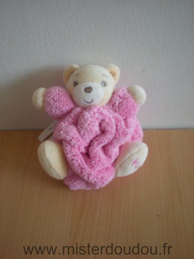 Doudou Ours Kaloo Rose 