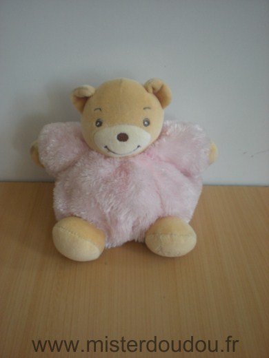 Doudou Ours Kaloo Rose 