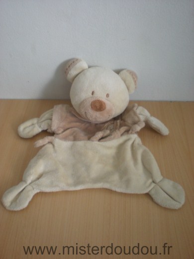 Doudou Ours Kiabi baby Beige 