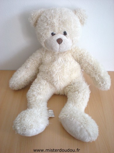 Doudou Ours Maisons du monde Ecru 