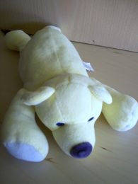 Doudou Ours Marese Jaune bleu 