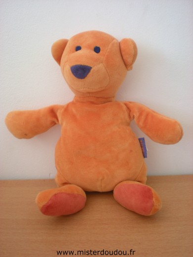 Doudou Ours Marese Orange 