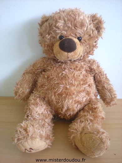 Doudou Ours Marionnaud Marron 