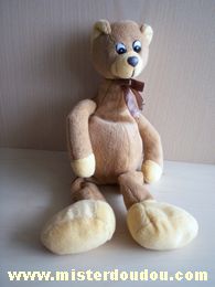 Doudou Ours - Marque non connue - Beige Ours long cou ( mosa import )