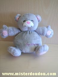 Doudou Ours - Marque non connue - Gris rose Svr laboratoires