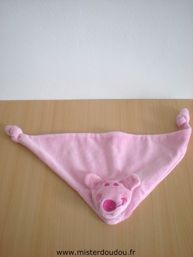 Doudou Ours - Marque non connue - Rose 