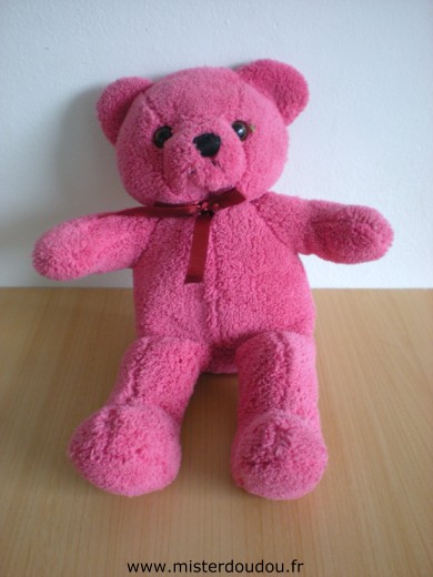 Doudou Ours Maxita Rose 