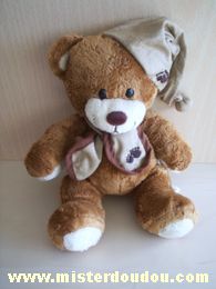 Doudou Ours Mgm Marron 