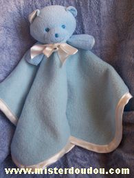 Doudou Ours Mustela Bleu 