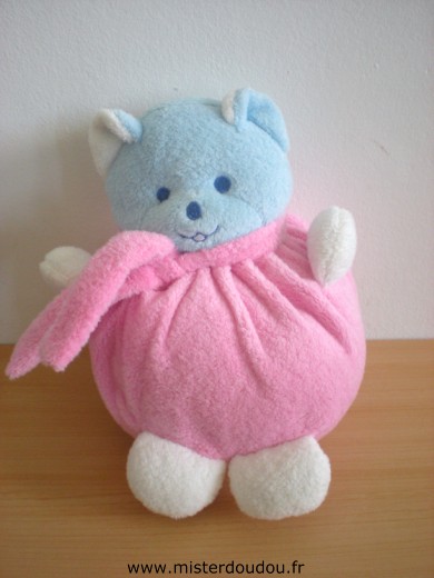 Doudou Ours Mustela Rose 