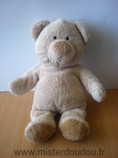 Doudou Ours Nicotoy Beige 