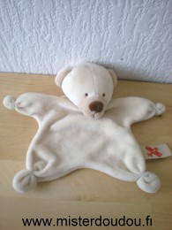 Doudou Ours Nicotoy Beige 