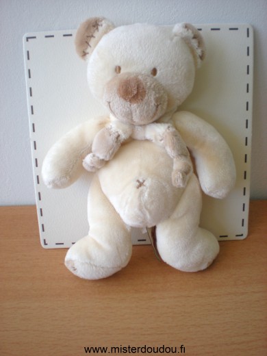 Doudou Ours Nicotoy Beige 