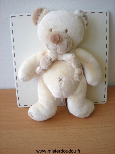 Doudou Ours Nicotoy Beige 