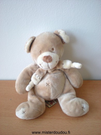 Doudou Ours Nicotoy Beige 