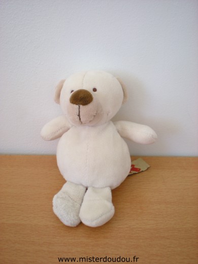Doudou Ours Nicotoy Beige 