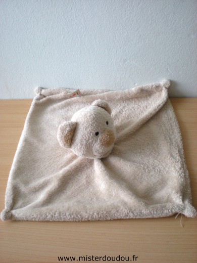 Doudou Ours Nicotoy Beige 