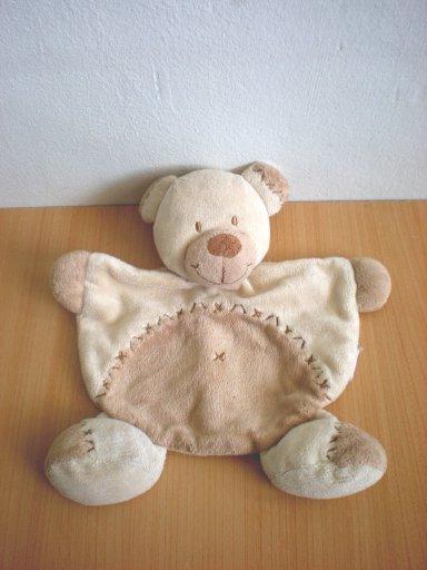 Doudou Ours Nicotoy Beige 