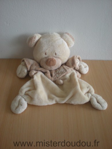 Doudou Ours Nicotoy Beige 