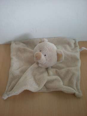 Doudou Ours Nicotoy Beige 