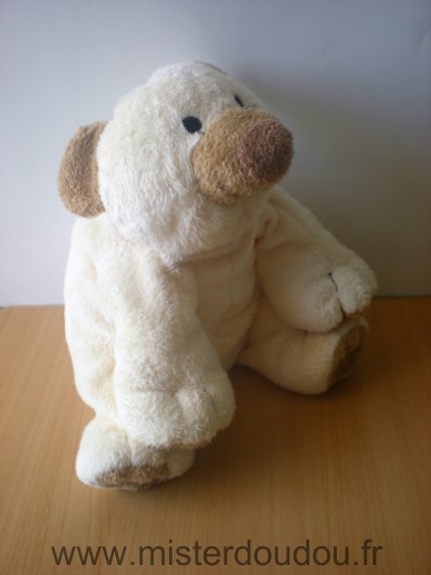 Doudou Ours Nicotoy Ecru beige 