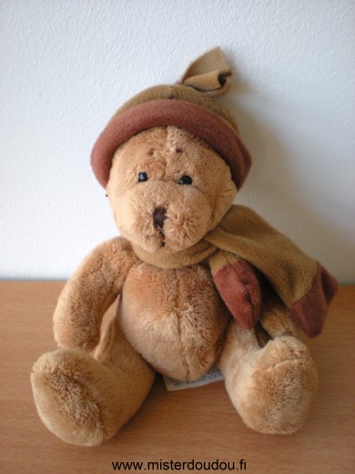 Doudou Ours Nicotoy Marron 