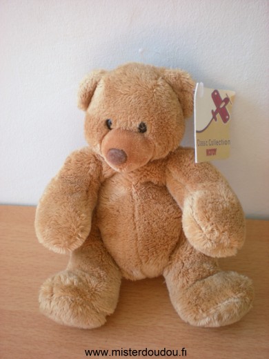 Doudou Ours Nicotoy Marron 