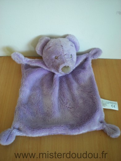 Doudou Ours Nicotoy Mauve nicotoy simba 