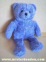 Doudou Ours Nocibé Mauve 