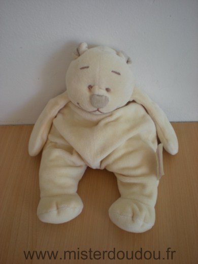 Doudou Ours Noukie s Beige tonton 