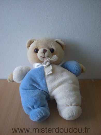 Doudou Ours Noukie s Bleu beige 