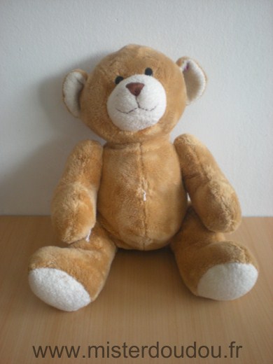 Doudou Ours Nounours Marron 