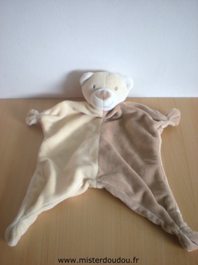 Doudou Ours Paradise toys Beige marron 