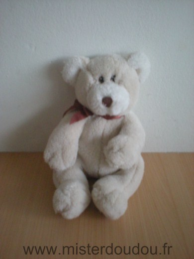 Doudou Ours Planet pluch Beige 