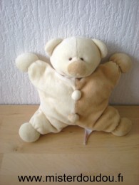 Doudou Ours Priscilla larsen Beige marron 