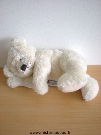 Doudou Ours Raynaud Ecru 