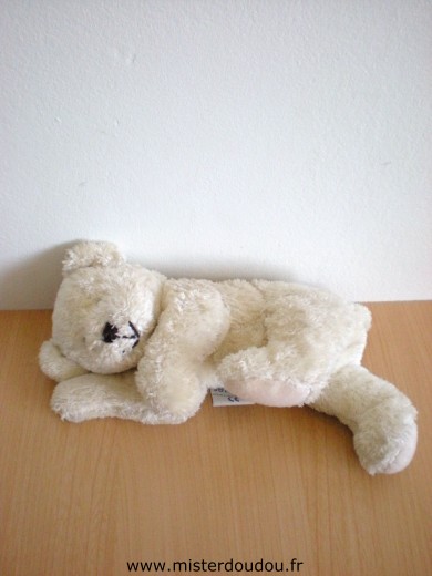 Doudou Ours Raynaud Ecru 