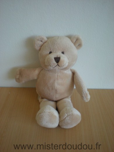 Doudou Ours Roland garros Beige 