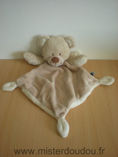 Doudou Ours Tex Beige 