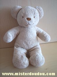 Doudou Ours Tex Beige 