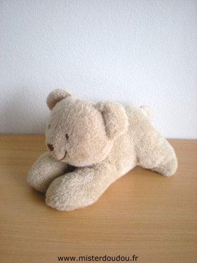 Doudou Ours Tex Beige 