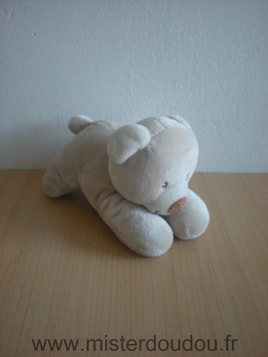 Doudou Ours Tex Beige 