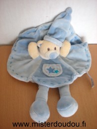 Doudou Ours Toodo Bleu ( la halle aux vetements ) 