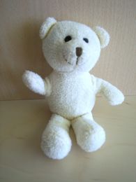 Doudou Ours Yves rocher Ecru 